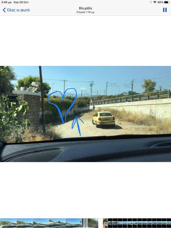 Sea View Countryside Home Near אתונה מראה חיצוני תמונה